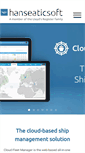 Mobile Screenshot of hanseaticsoft.com