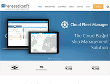 Tablet Screenshot of hanseaticsoft.com
